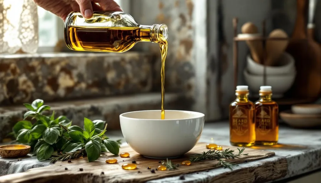scopri come ho sostituito l'olio da barba con un semplice ingrediente da cucina che ha eliminato immediatamente le irritazioni. soluzione naturale e efficace per una pelle lenita e protetta.