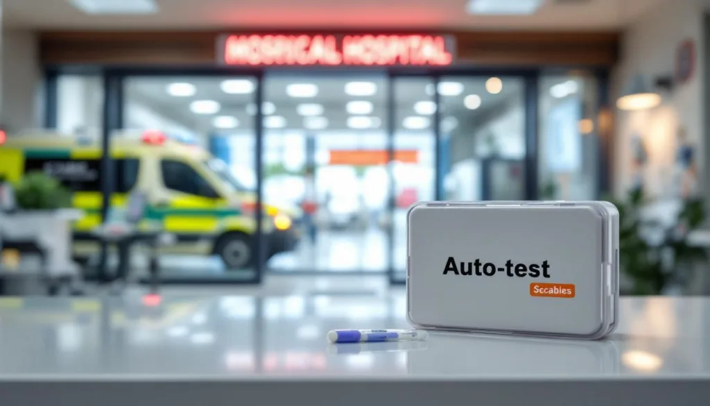 un medico spiega i motivi per cui l'ospedale ha introdotto l'obbligo degli autotest per la scabbia, garantendo una diagnosi rapida ed efficace.