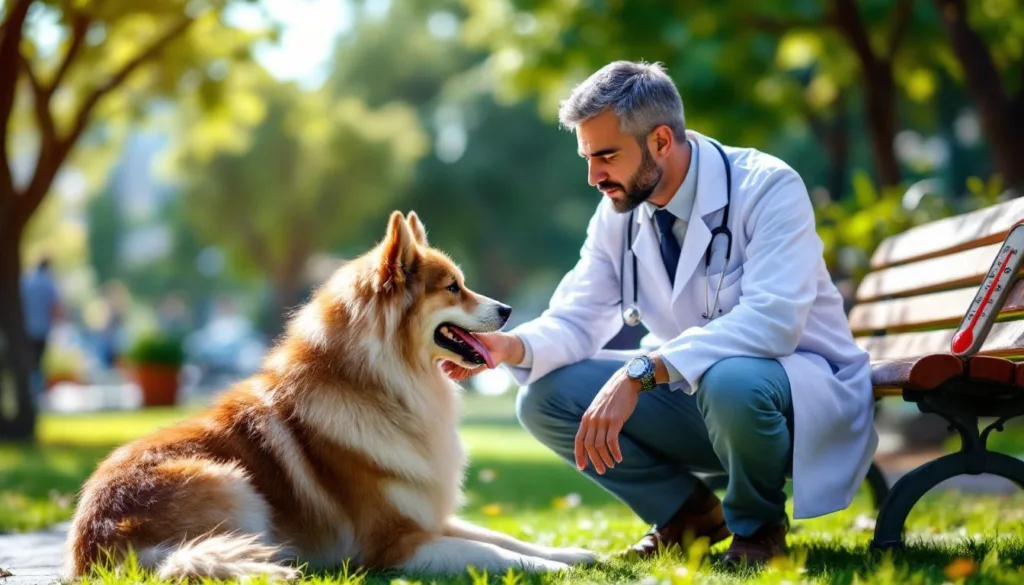 scopri da un veterinario a quale temperatura una passeggiata può diventare pericolosa per il tuo cane e come proteggerlo dal caldo eccessivo.